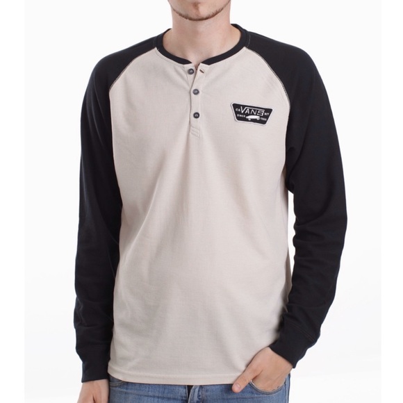 vans henley shirt